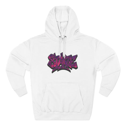 Stylish Urban Fleece Hoodie with Graffiti Art | Casual Wear, Streetwear,