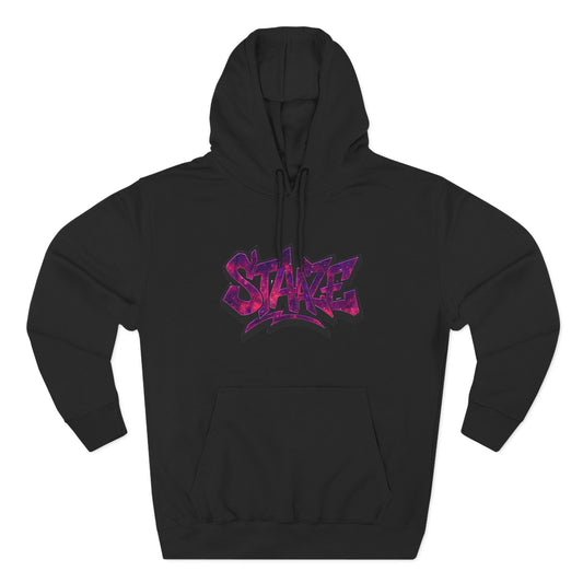 Stylish Urban Fleece Hoodie with Graffiti Art | Casual Wear, Streetwear,